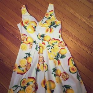 Banana Republic Lemon 🍋 Dress!